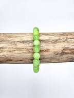 Bracelet • Calcite verte (8 mm)