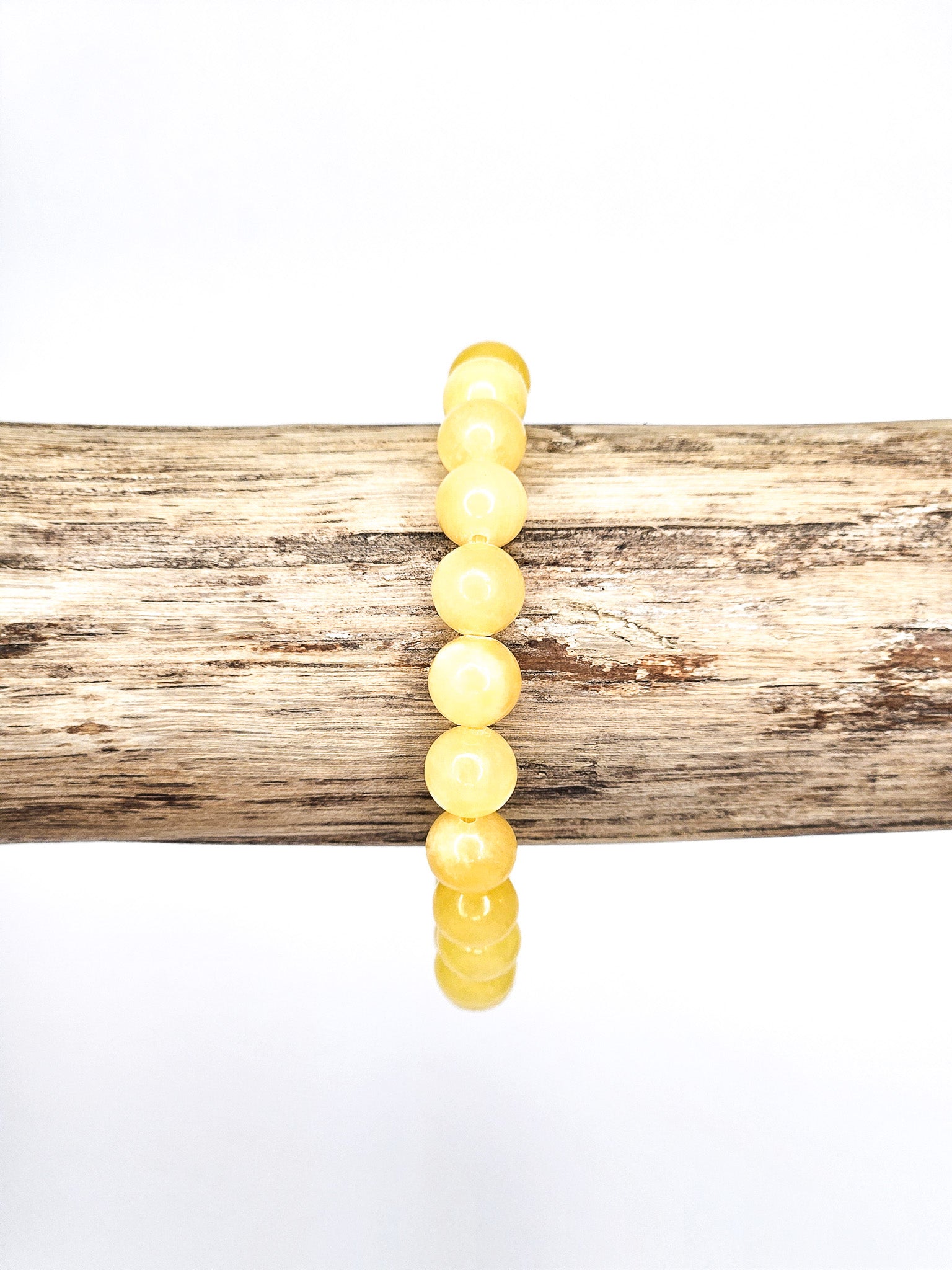Bracelet • Yellow Jade (8 mm)