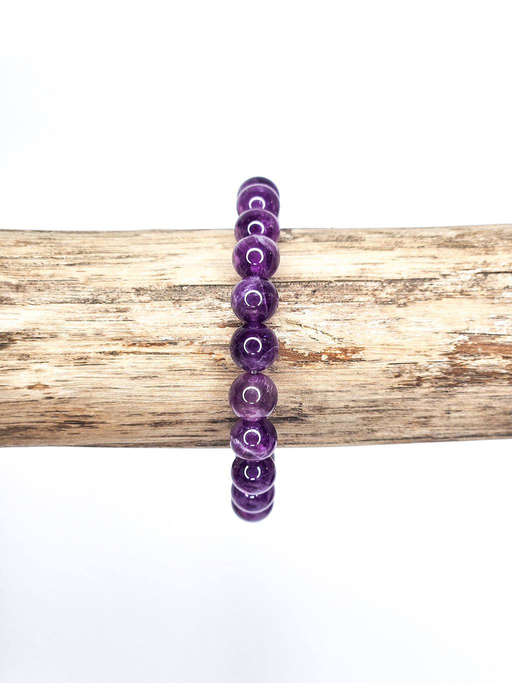 Bracelet • Améthyste (8 mm)