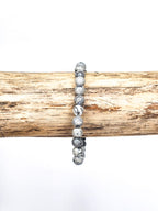 Bracelet • Jaspe picasso (6 mm)