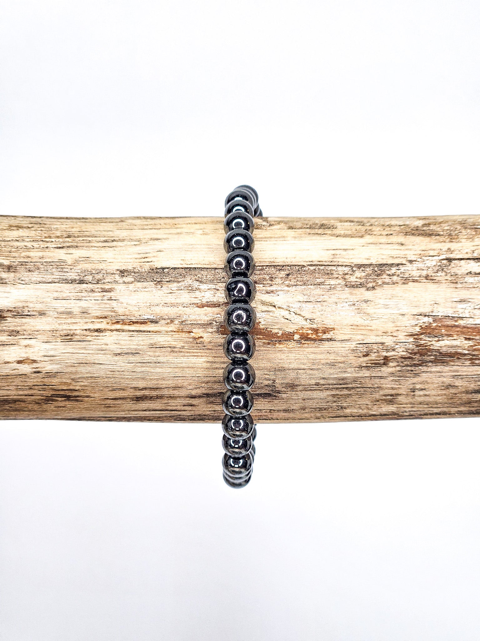 Bracelet • Hematite (6 mm)
