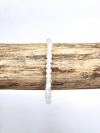 Bracelet • Jade blanc (4 mm)