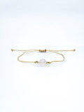 Bracelet • Jade blanc (8 mm)