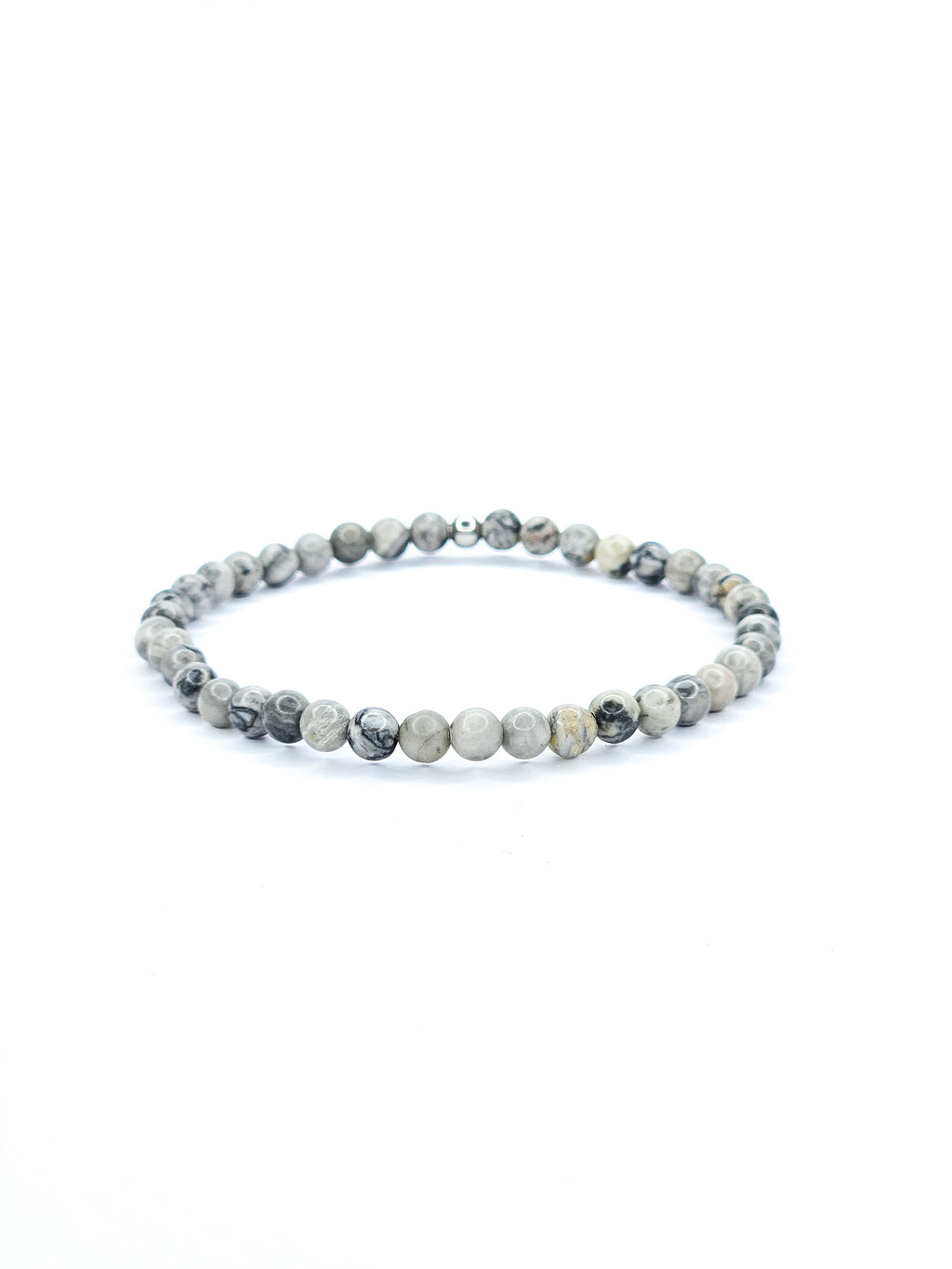 Bracelet • Jaspe picasso (4 mm)