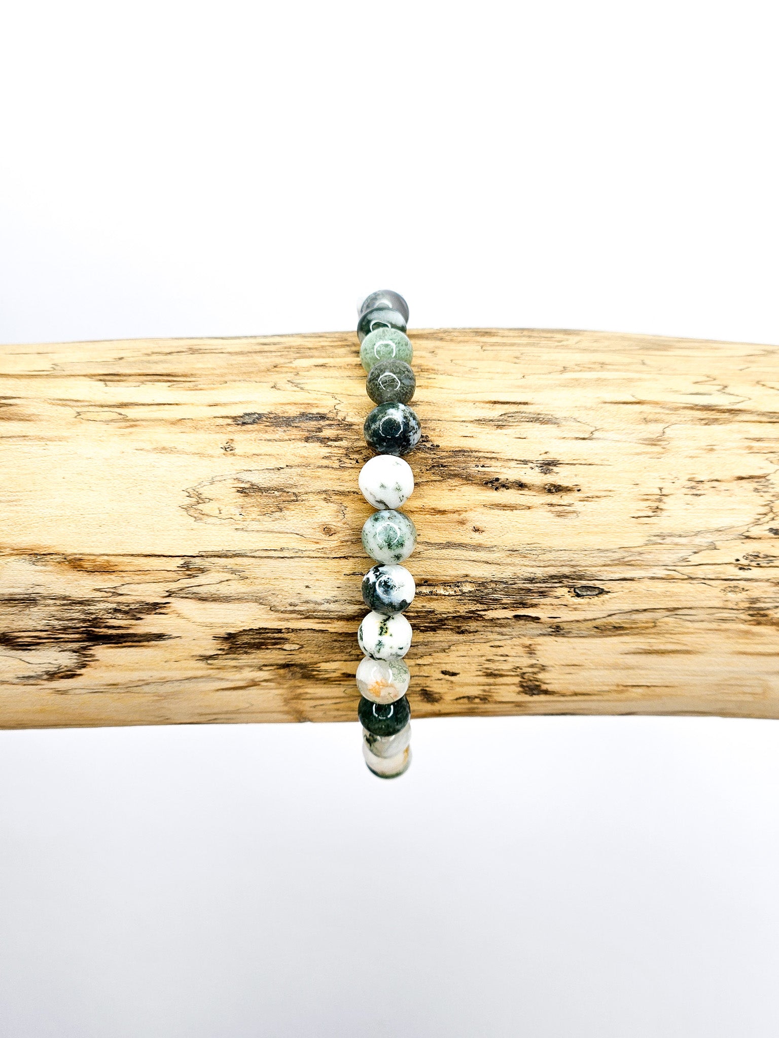 Bracelet • Tree Agate (6 mm)
