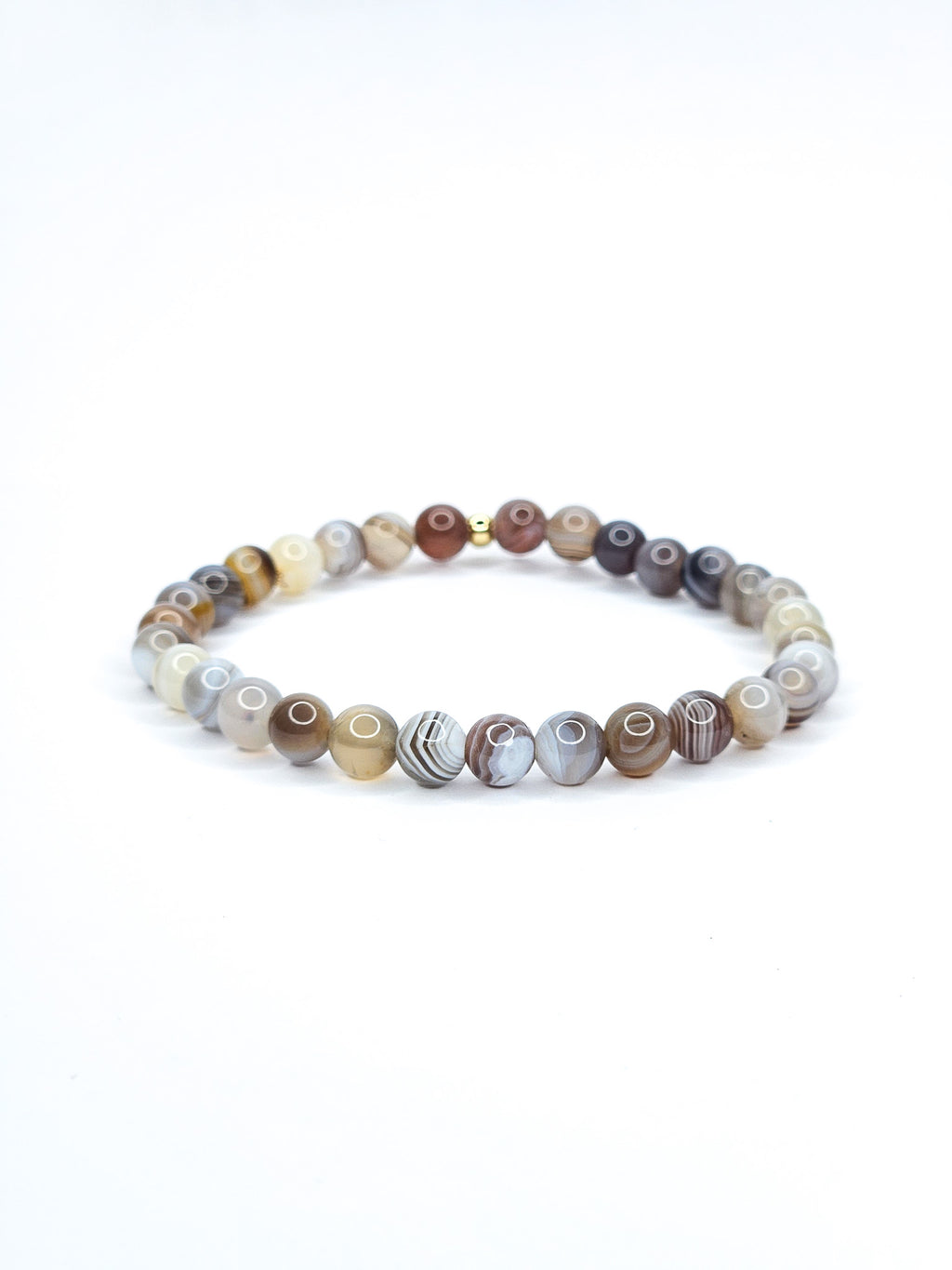 Bracelet • Botswana Agate (6 mm)