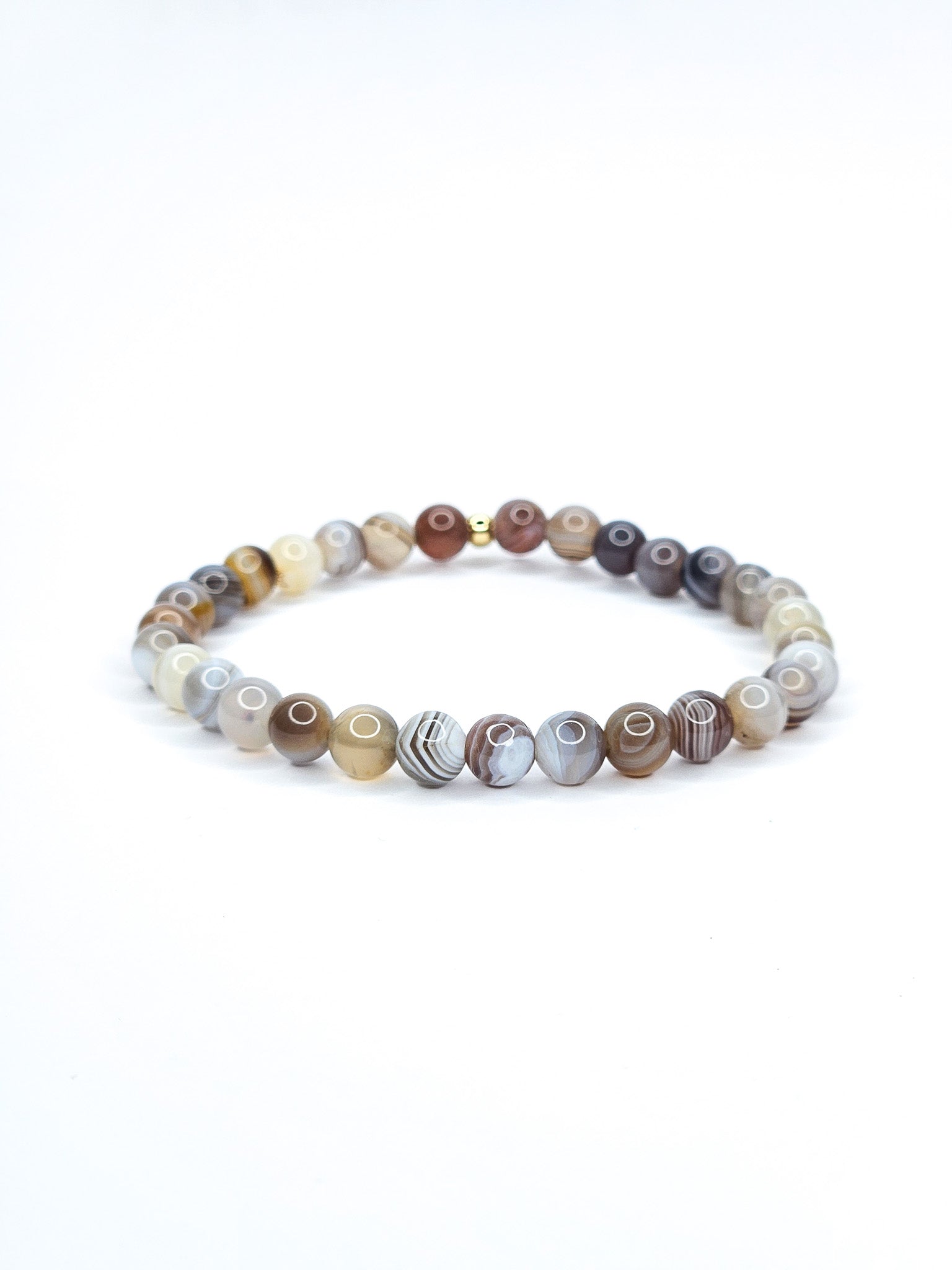 Bracelet • Botswana Agate (6 mm)