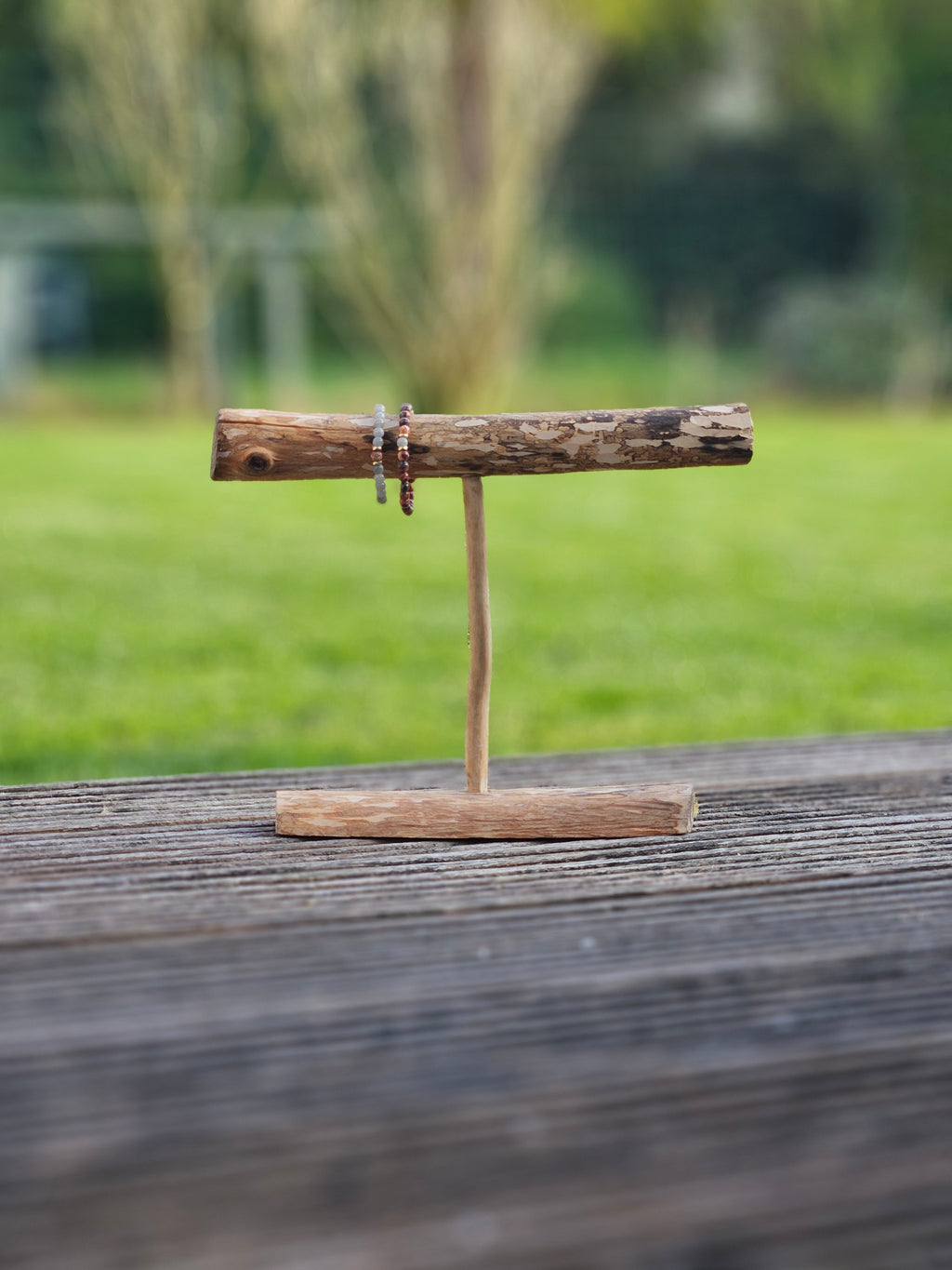 Display • Handmade wooden jewelry holder • 002