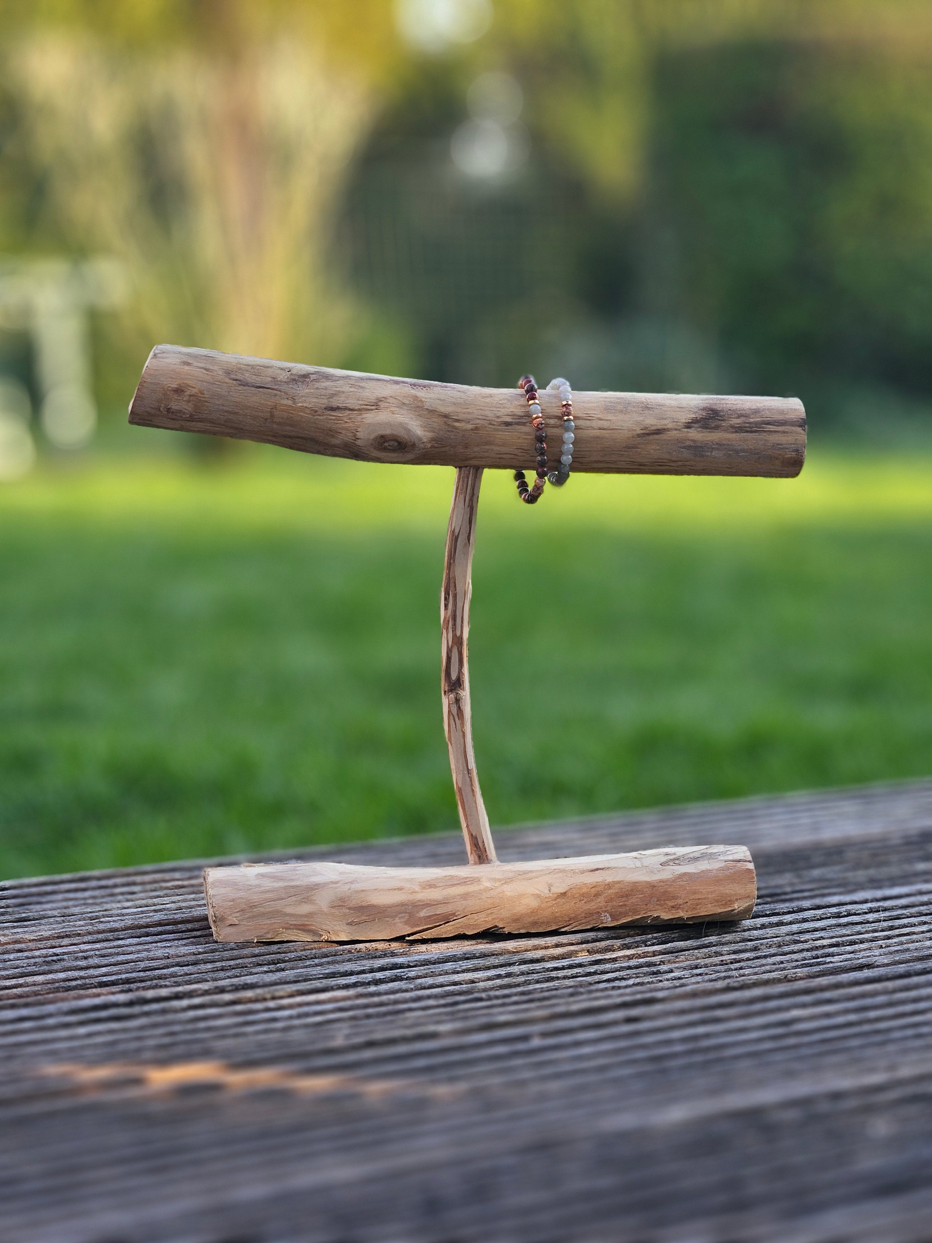 Display • Handmade Wooden Jewelry Holder • 003
