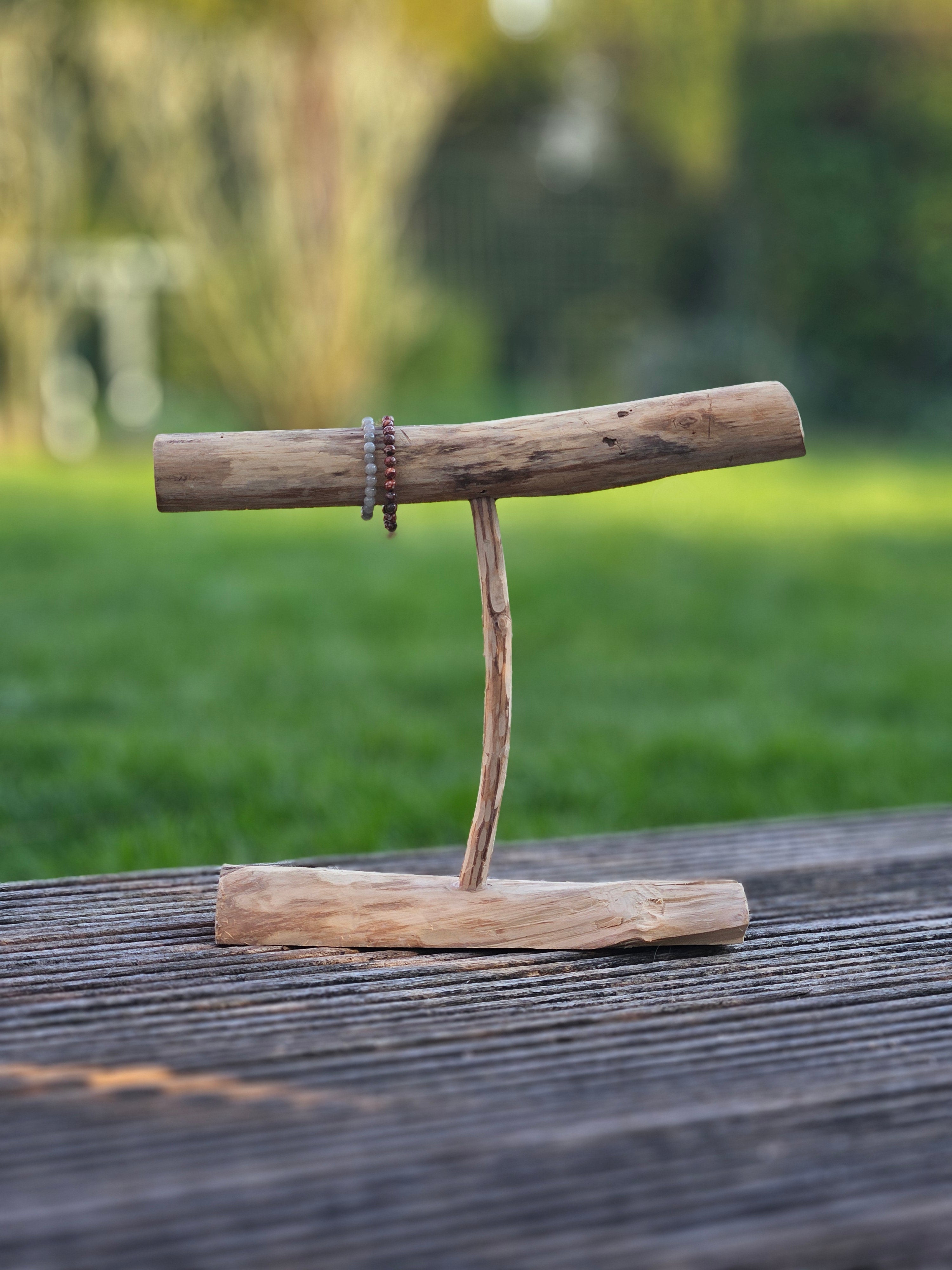 Display • Handmade Wooden Jewelry Holder • 003
