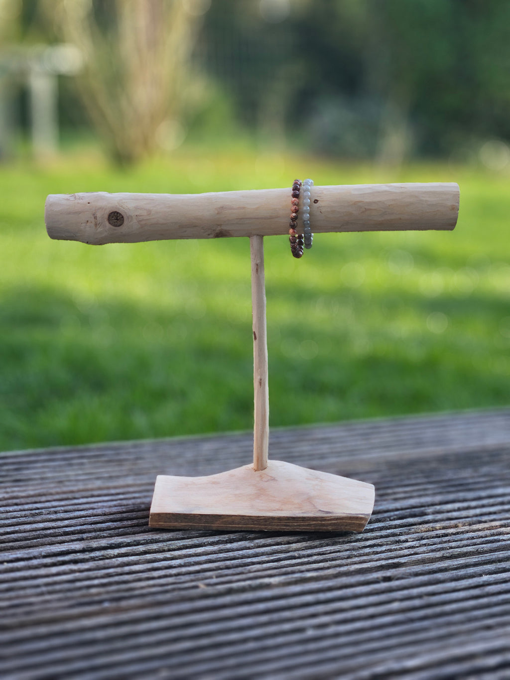Display • Handmade wooden jewelry holder • 007