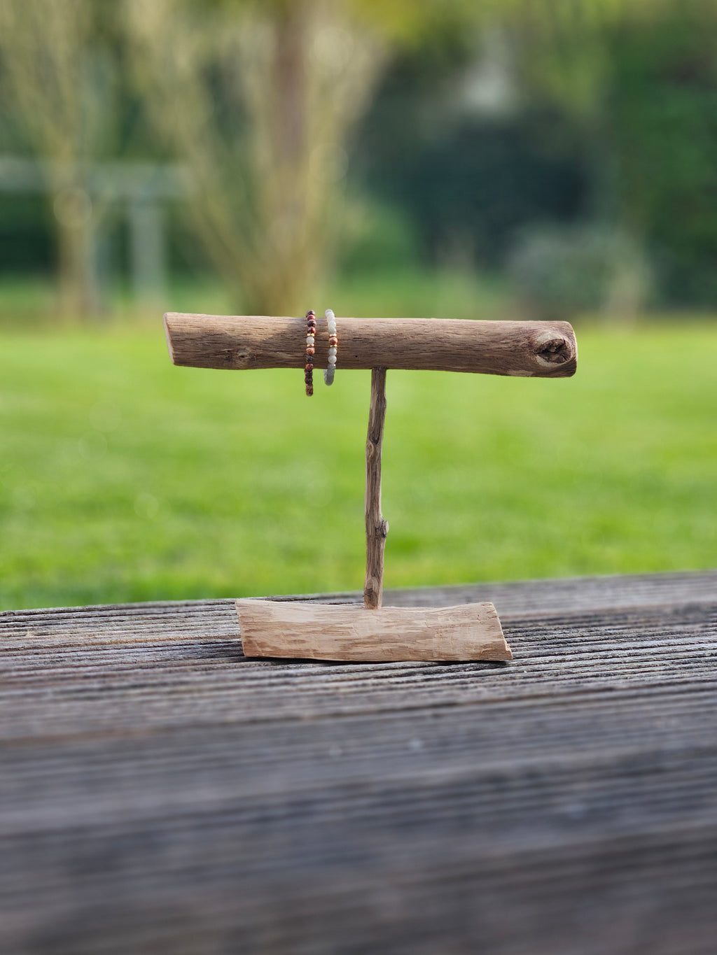 Display • Handmade wooden jewelry holder • 008