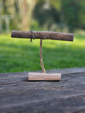 Display • Handmade wooden jewelry holder • 010