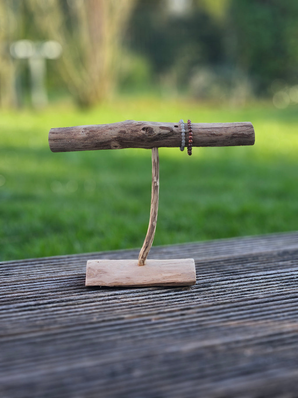 Display • Handmade wooden jewelry holder • 010