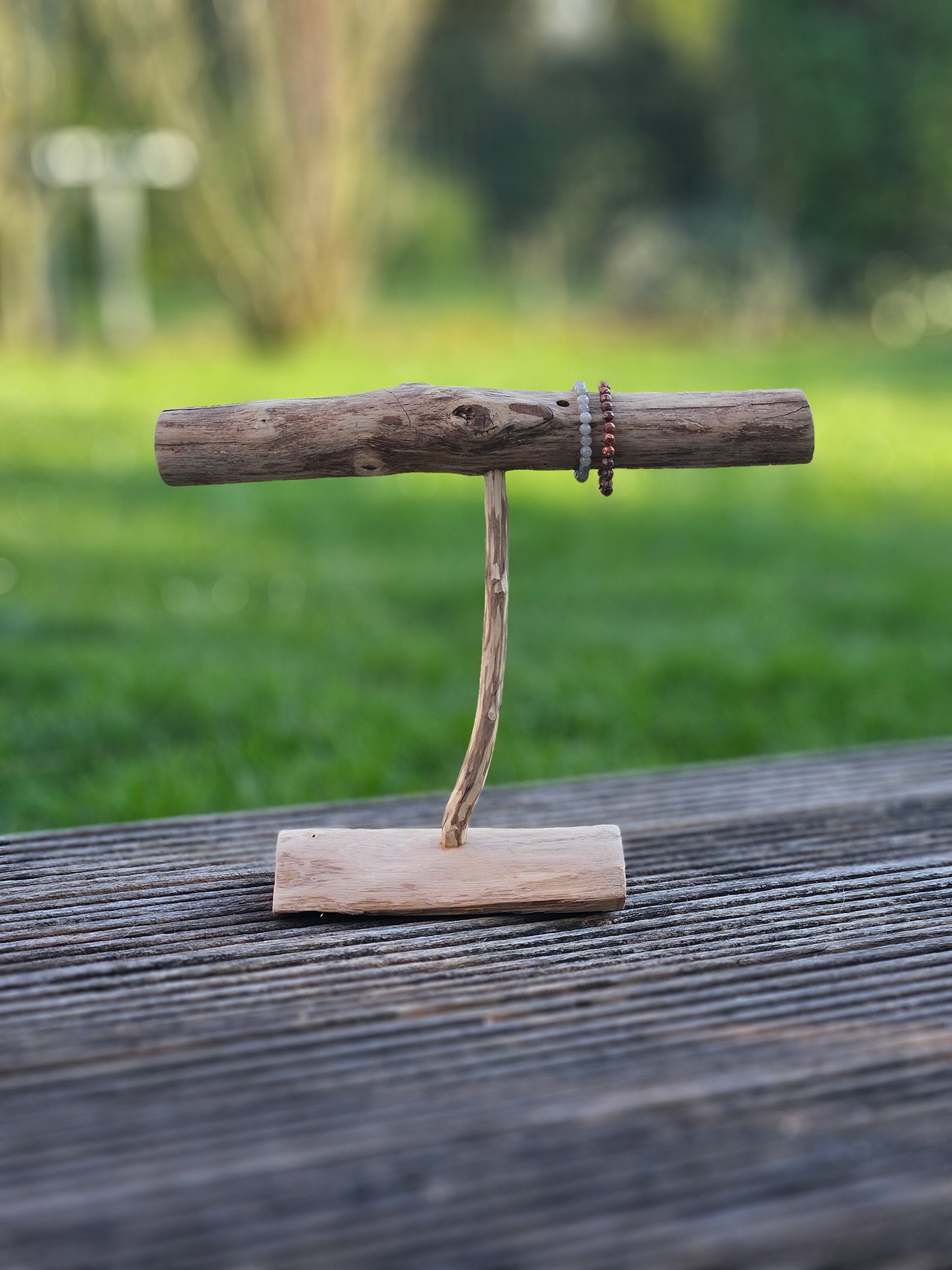Display • Handmade wooden jewelry holder • 010
