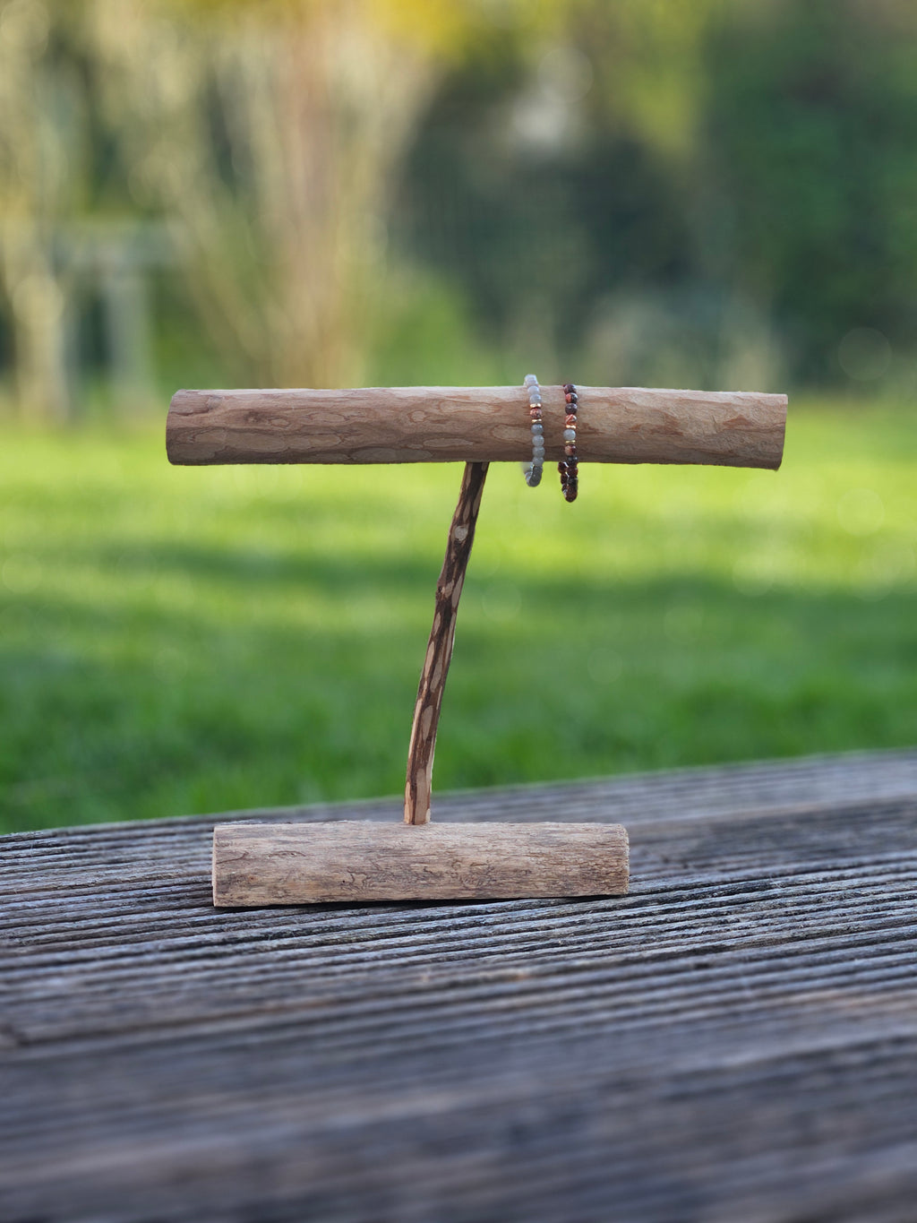 Display • Handmade wooden jewelry holder • 012