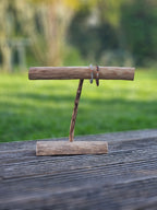 Display • Handmade wooden jewelry holder • 012