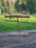 Display • Handmade wooden jewelry holder • 012