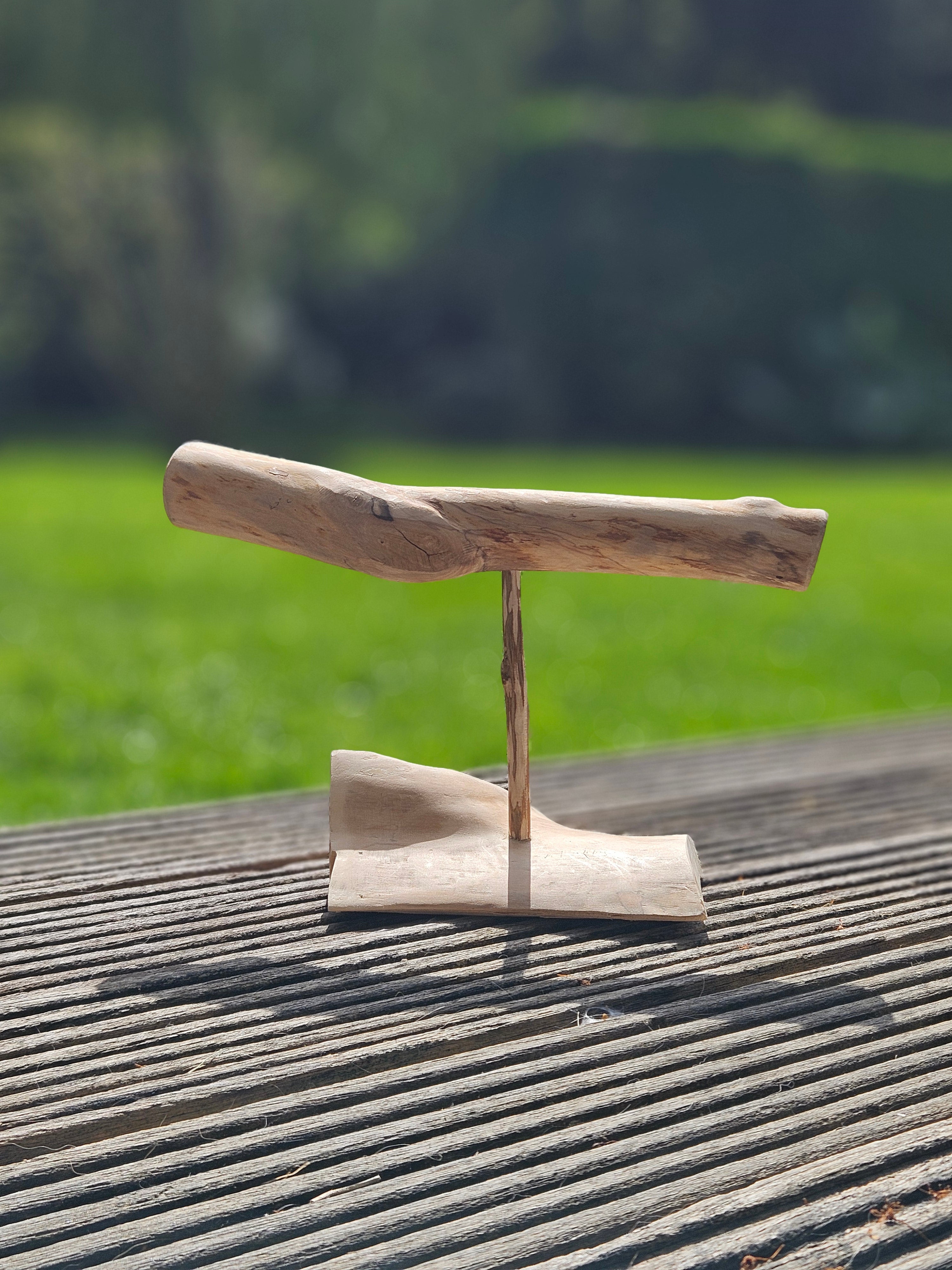 Display • Handmade wooden jewelry holder • 017